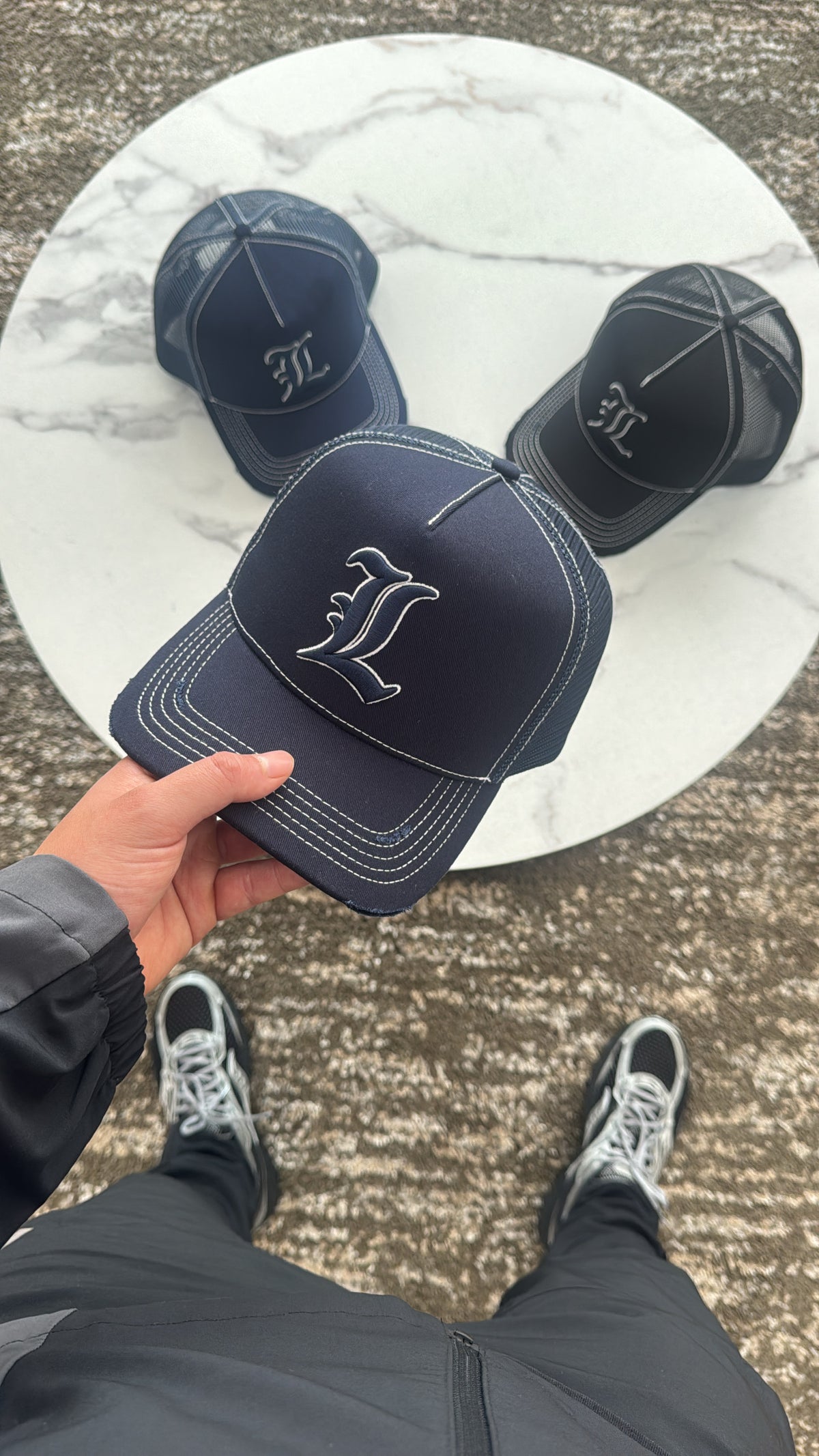 L Signature Navy Blue
